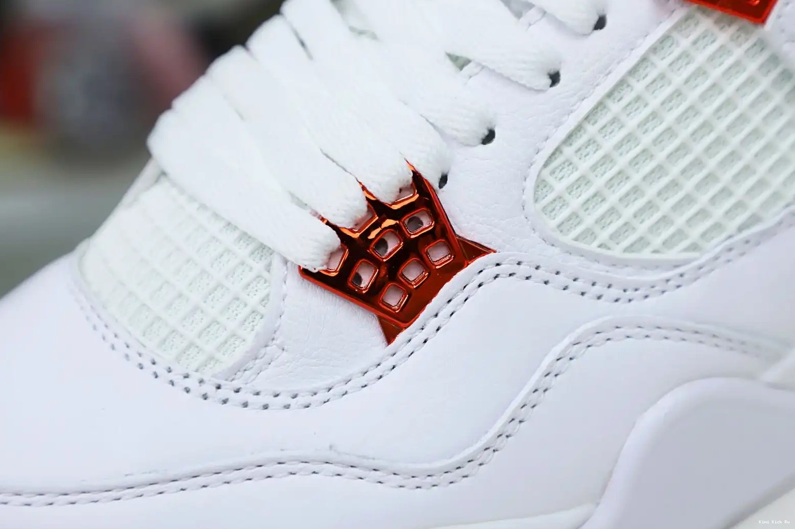 Jordan Kimikick metallic Jordan 4 Air retro“orange 0702